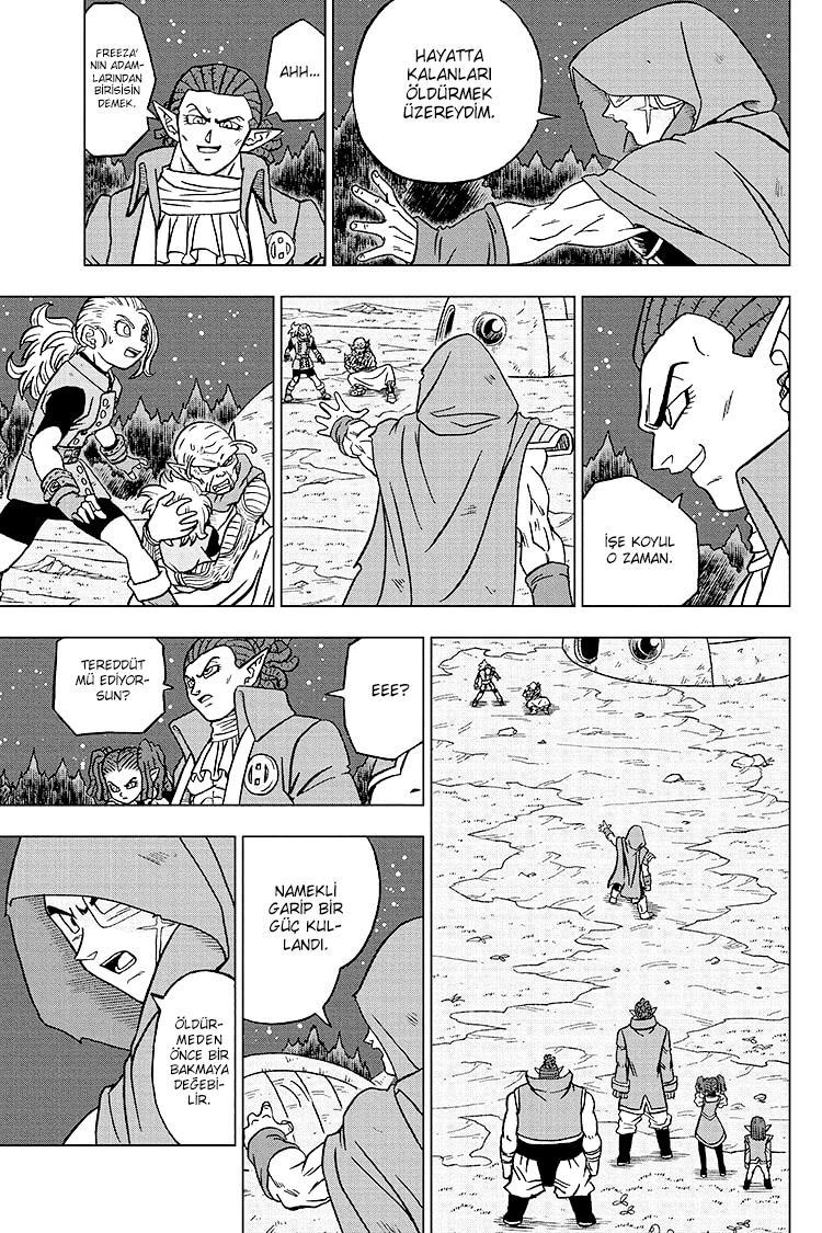 Dragon Ball Super mangasının 77 bölümünün 38. sayfasını okuyorsunuz.
