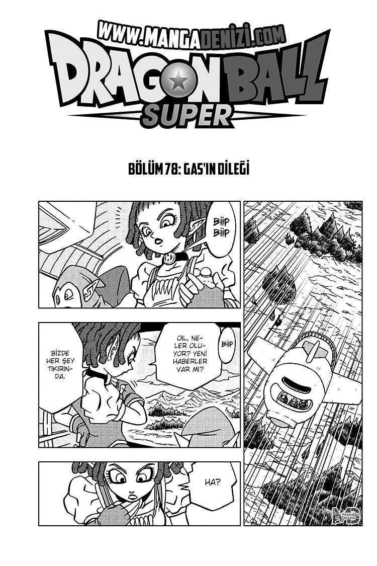 Dragon Ball Super mangasının 78 bölümünün 2. sayfasını okuyorsunuz.