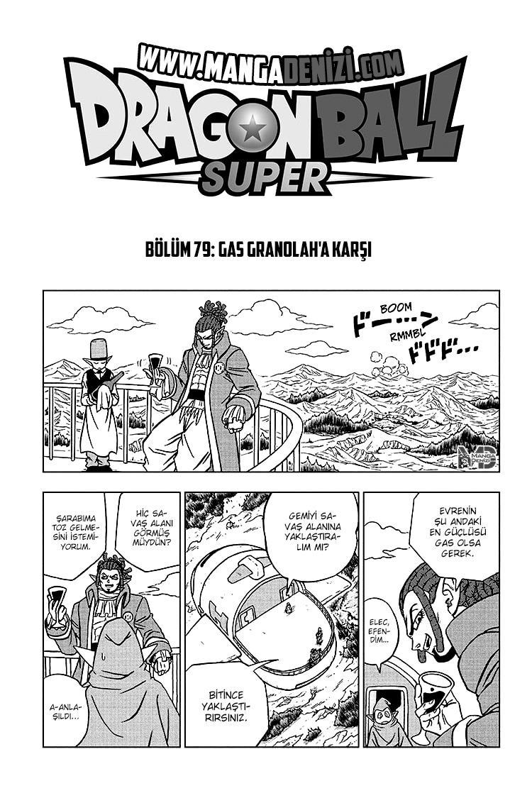 Dragon Ball Super mangasının 79 bölümünün 2. sayfasını okuyorsunuz.