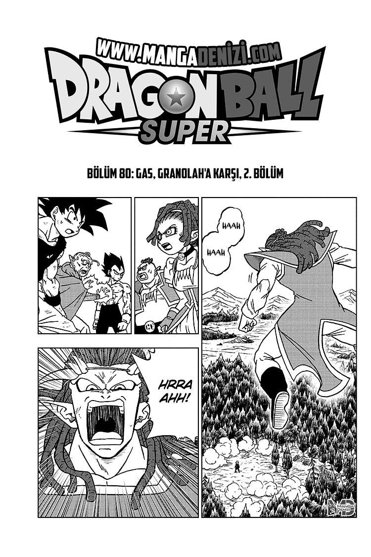 Dragon Ball Super mangasının 80 bölümünün 2. sayfasını okuyorsunuz.