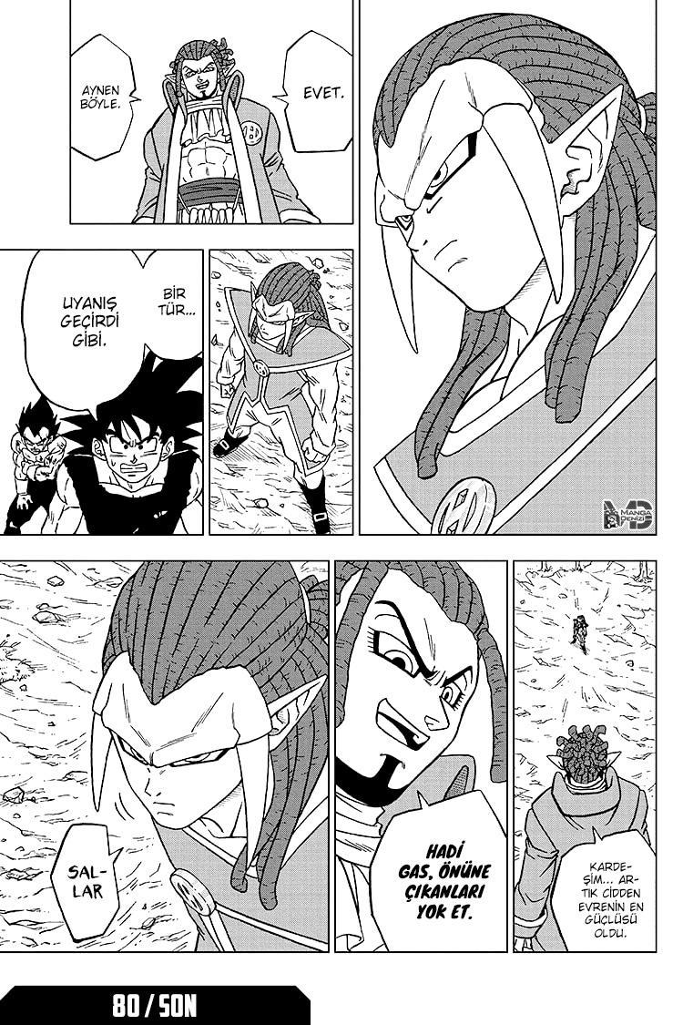 Dragon Ball Super mangasının 80 bölümünün 45. sayfasını okuyorsunuz.