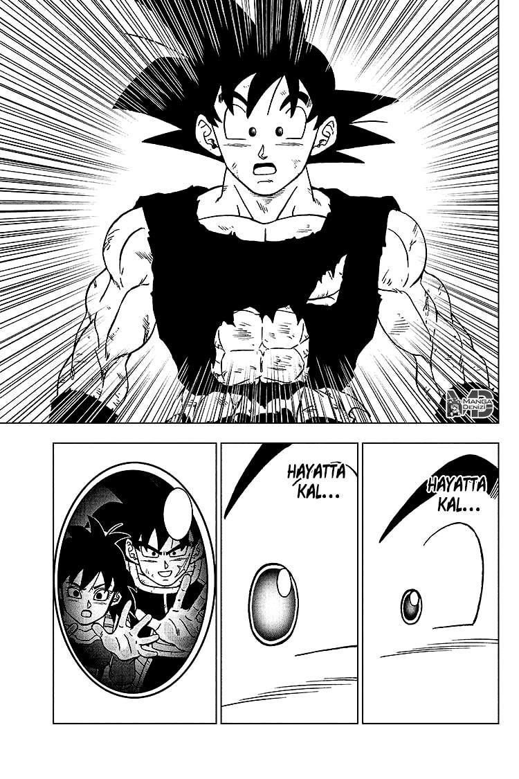 Dragon Ball Super mangasının 82 bölümünün 38. sayfasını okuyorsunuz.