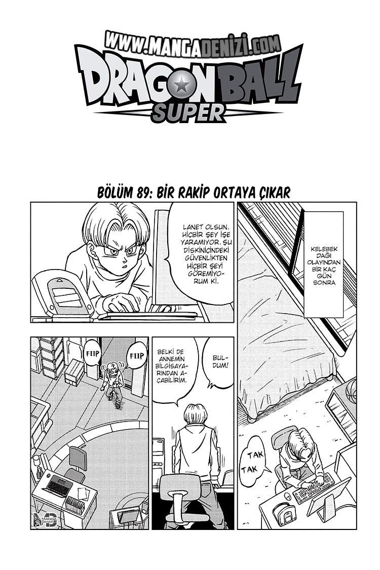 Dragon Ball Super mangasının 89 bölümünün 2. sayfasını okuyorsunuz.