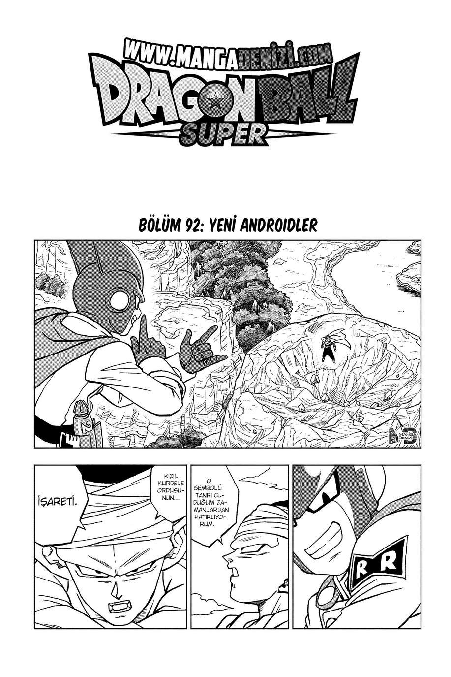 Dragon Ball Super mangasının 92 bölümünün 2. sayfasını okuyorsunuz.