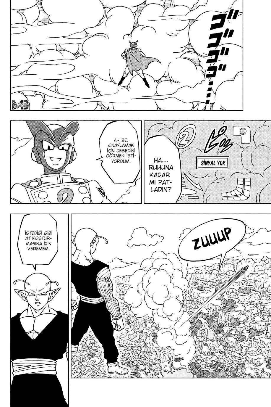 Dragon Ball Super mangasının 92 bölümünün 18. sayfasını okuyorsunuz.