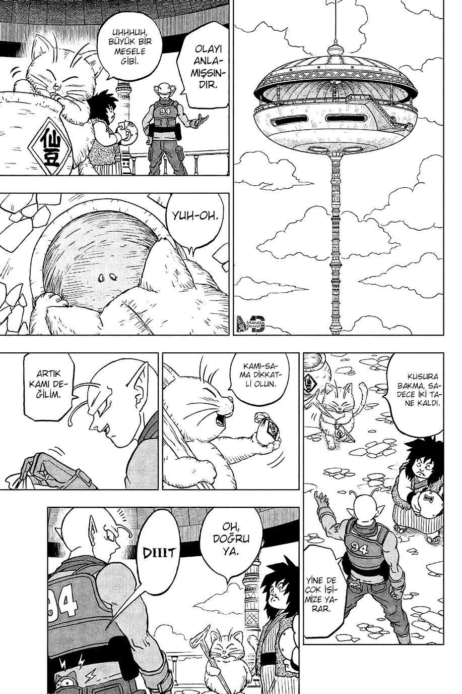 Dragon Ball Super mangasının 92 bölümünün 35. sayfasını okuyorsunuz.