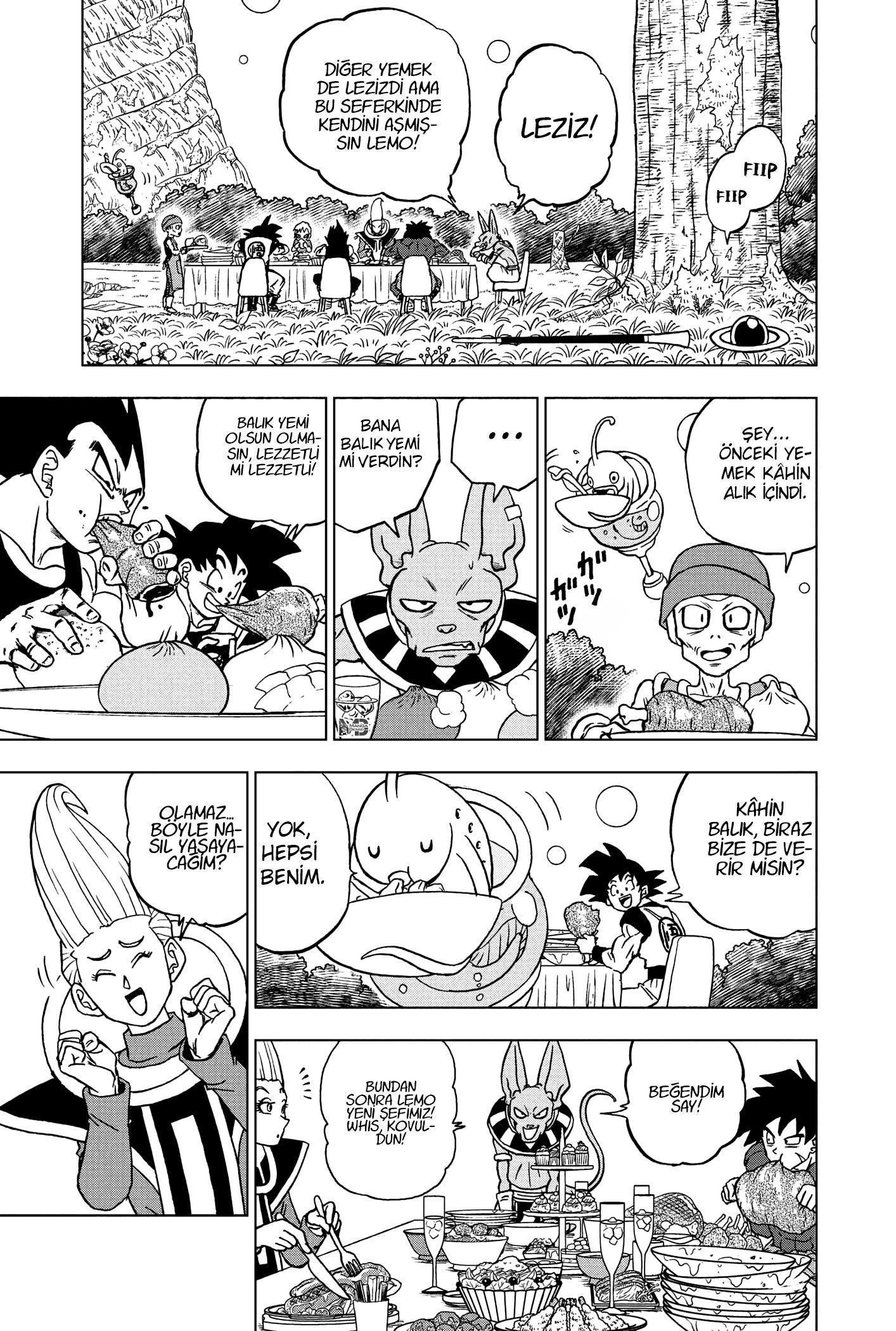 Dragon Ball Super mangasının 93 bölümünün 22. sayfasını okuyorsunuz.