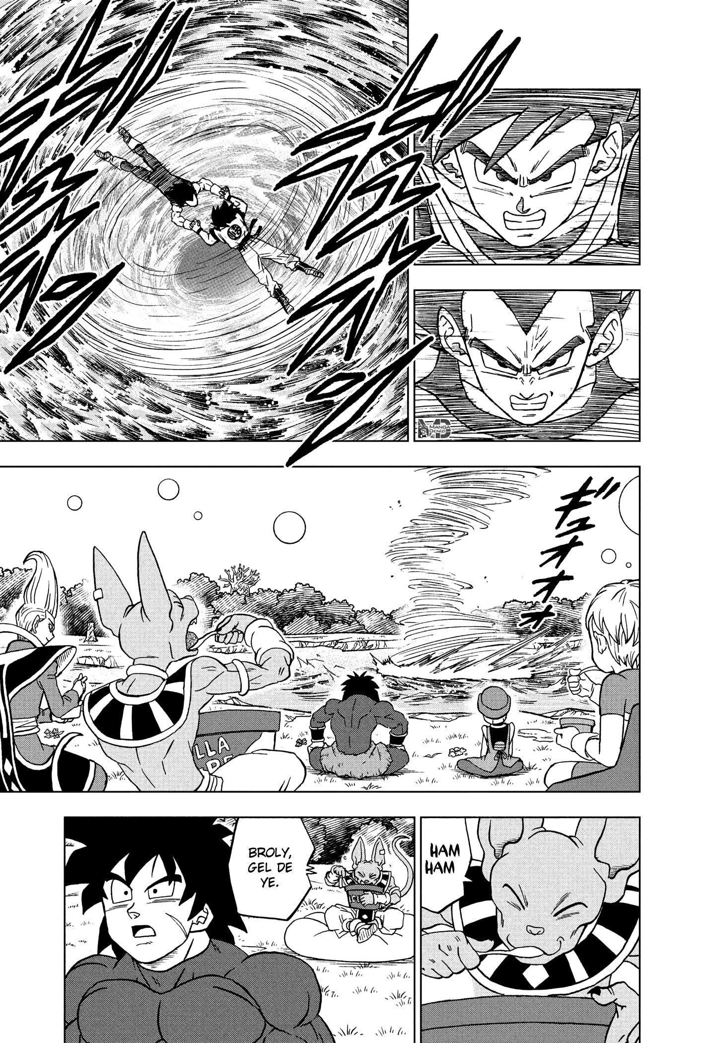 Dragon Ball Super mangasının 93 bölümünün 32. sayfasını okuyorsunuz.