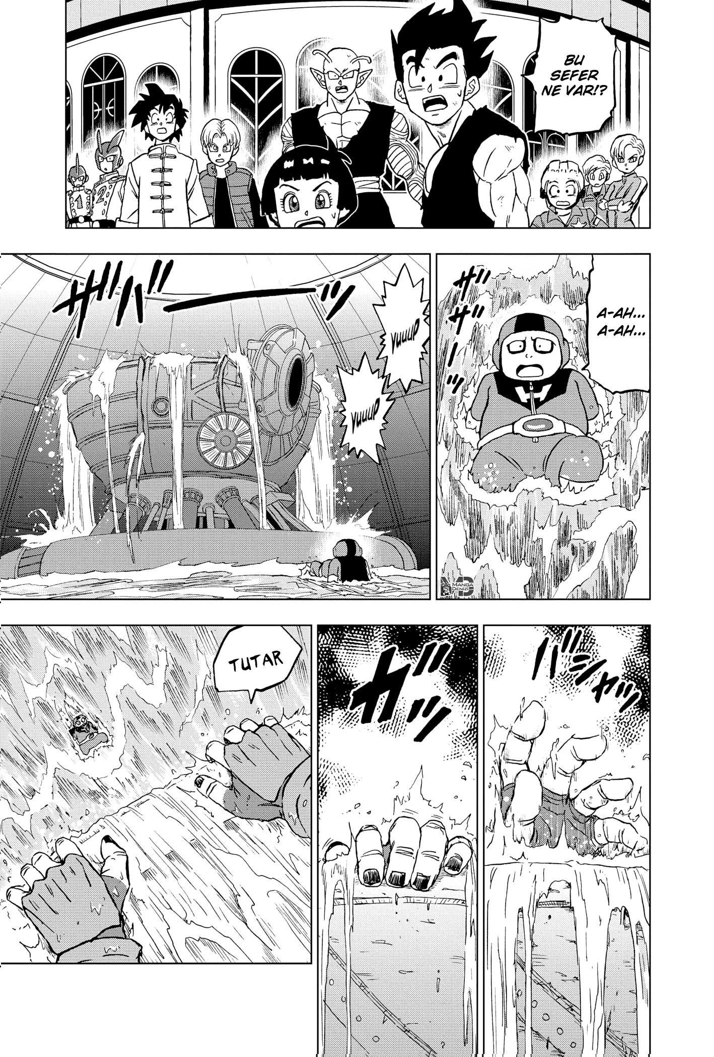 Dragon Ball Super mangasının 96 bölümünün 32. sayfasını okuyorsunuz.