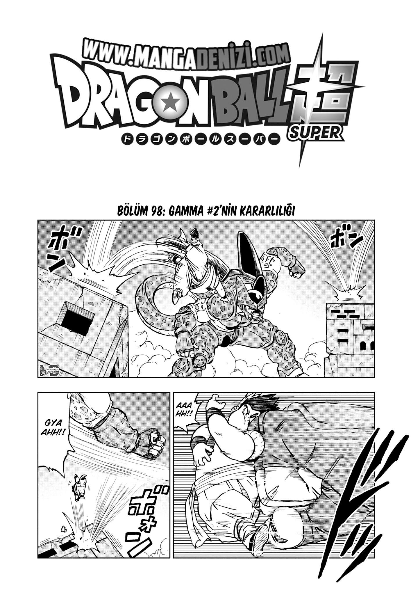 Dragon Ball Super mangasının 98 bölümünün 2. sayfasını okuyorsunuz.