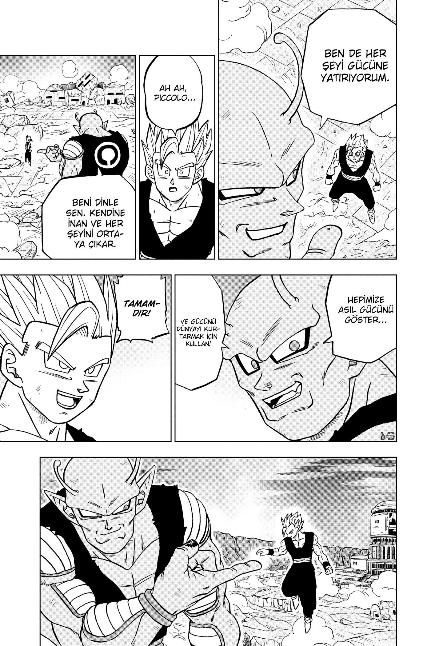 Dragon Ball Super mangasının 98 bölümünün 28. sayfasını okuyorsunuz.