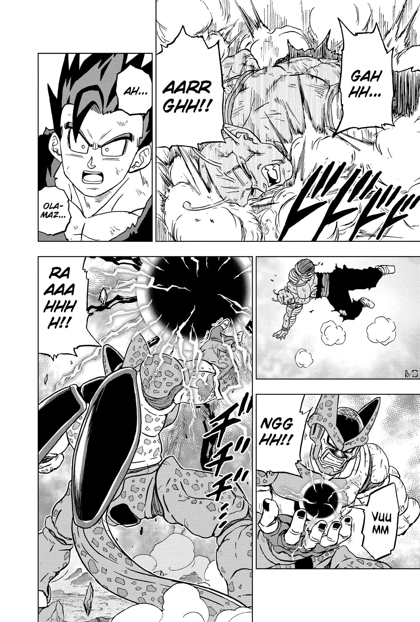 Dragon Ball Super mangasının 99 bölümünün 20. sayfasını okuyorsunuz.