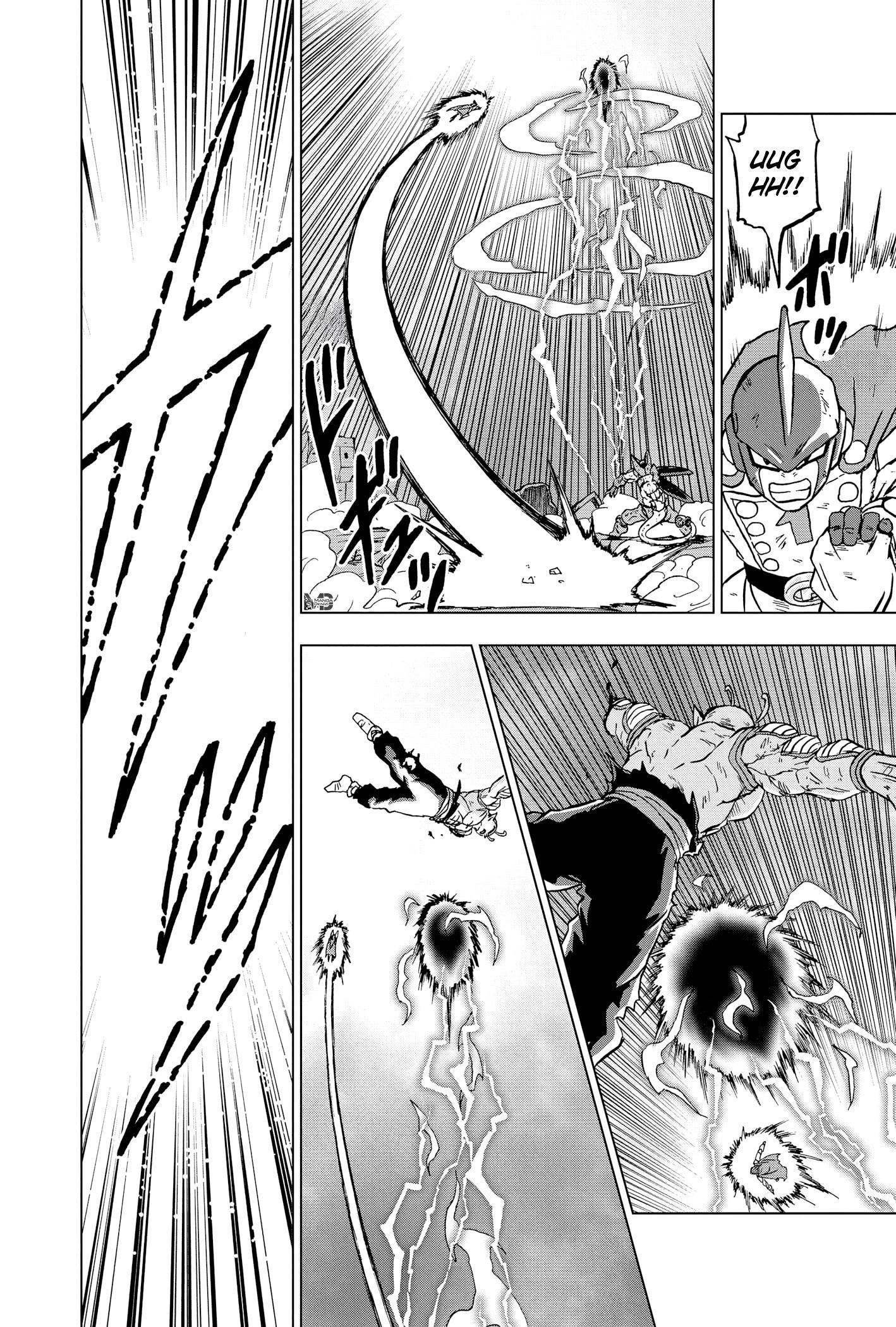 Dragon Ball Super mangasının 99 bölümünün 22. sayfasını okuyorsunuz.
