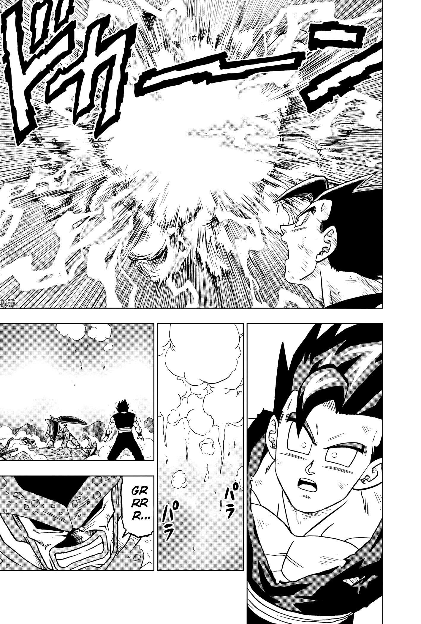 Dragon Ball Super mangasının 99 bölümünün 23. sayfasını okuyorsunuz.