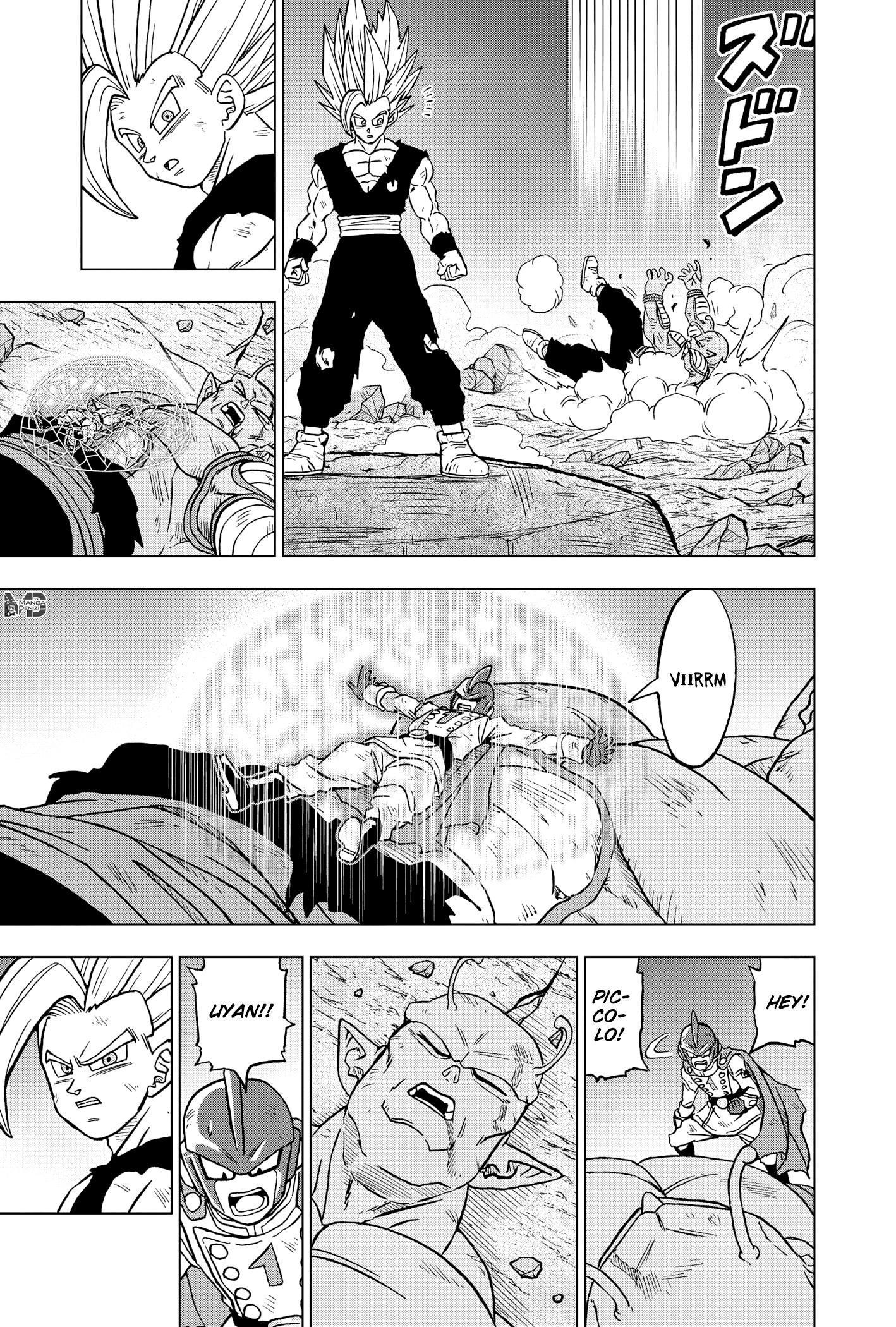 Dragon Ball Super mangasının 99 bölümünün 32. sayfasını okuyorsunuz.