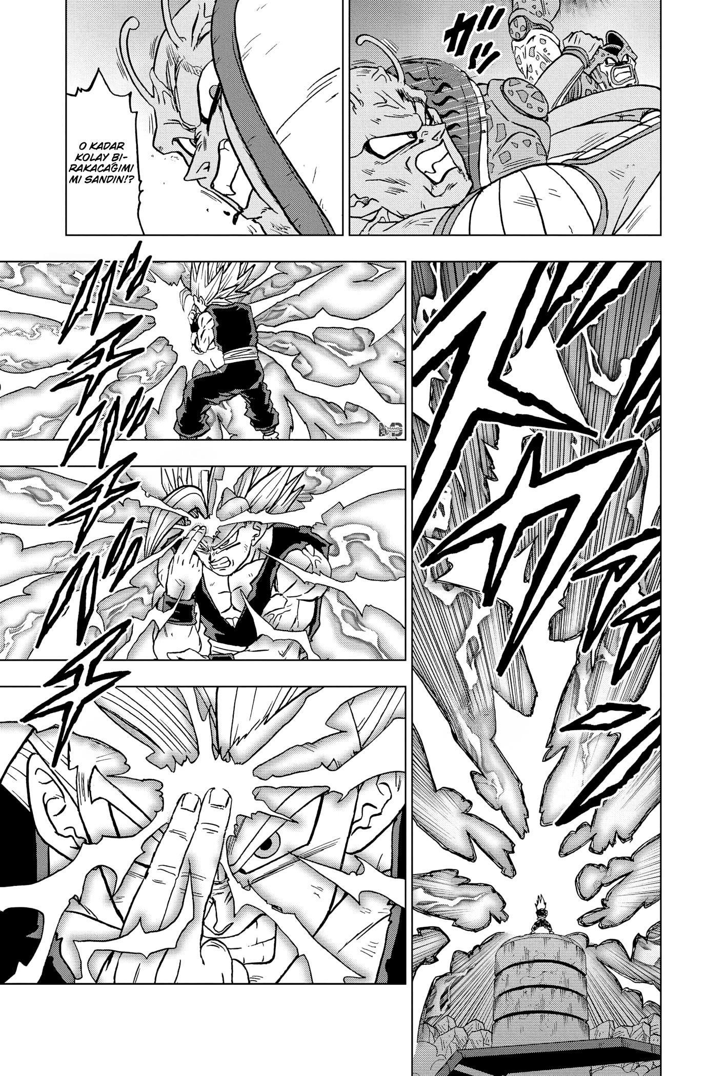 Dragon Ball Super mangasının 99 bölümünün 38. sayfasını okuyorsunuz.