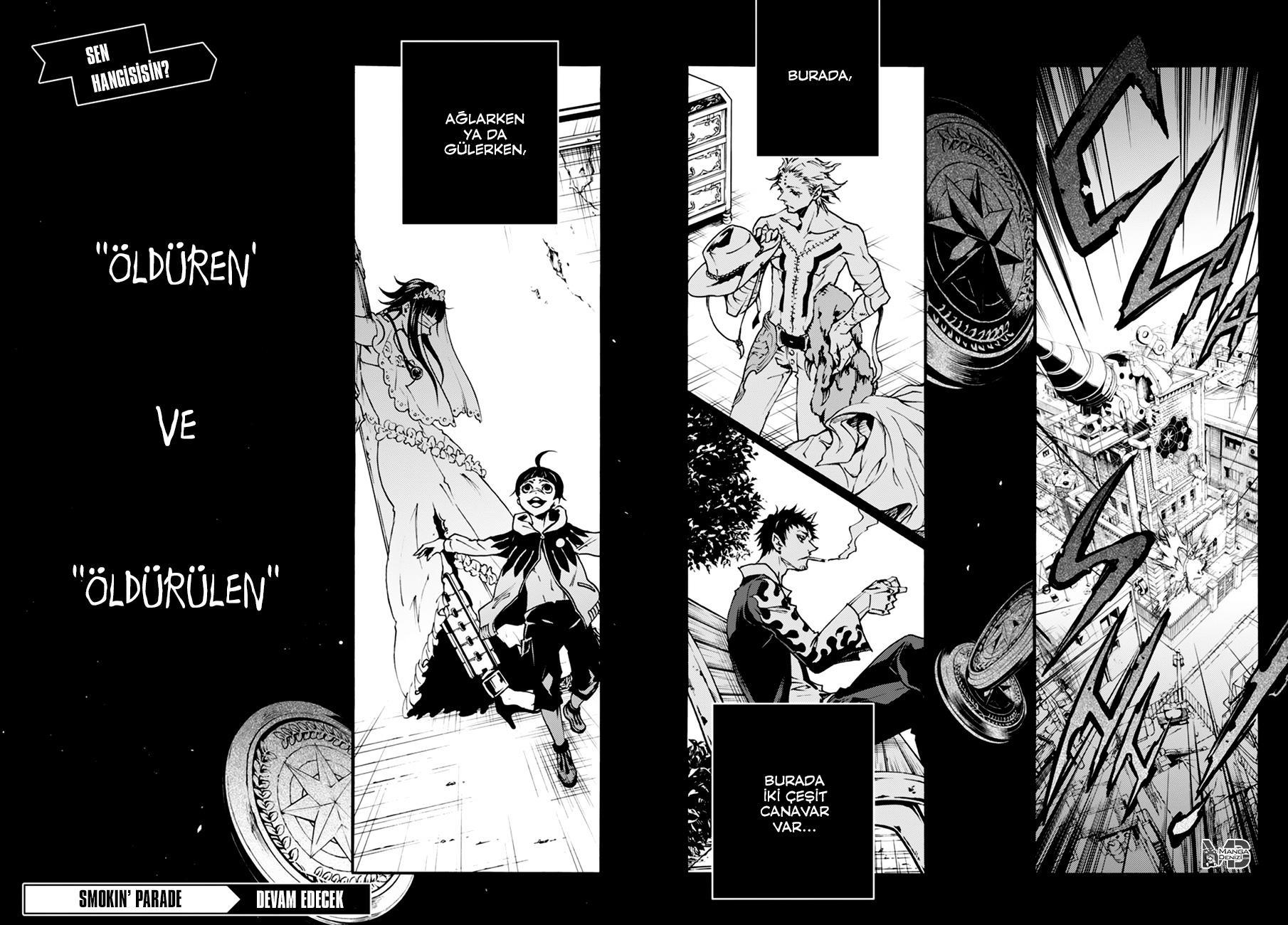 Smokin Parade mangasının 15 bölümünün 33. sayfasını okuyorsunuz.