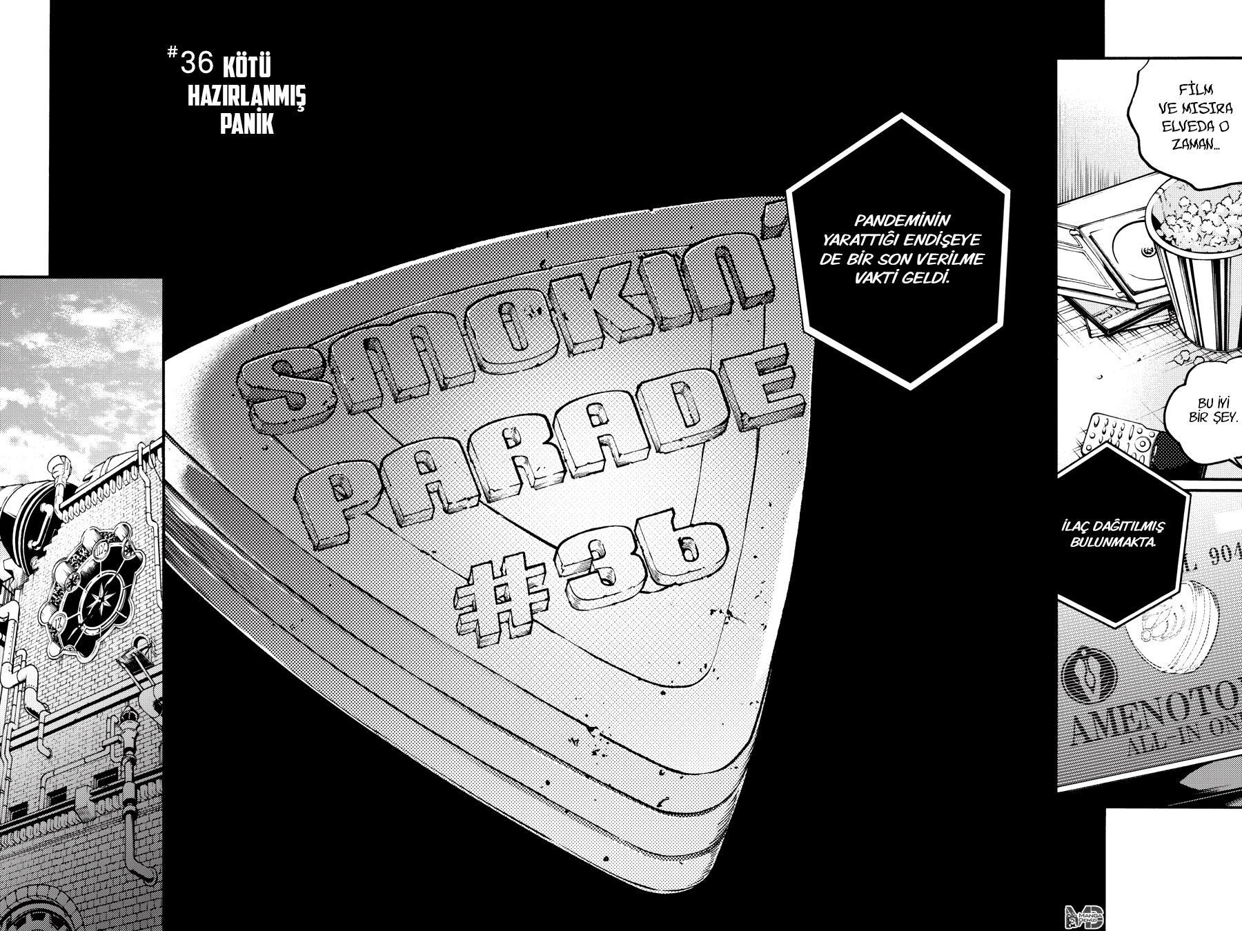 Smokin Parade mangasının 36 bölümünün 3. sayfasını okuyorsunuz.