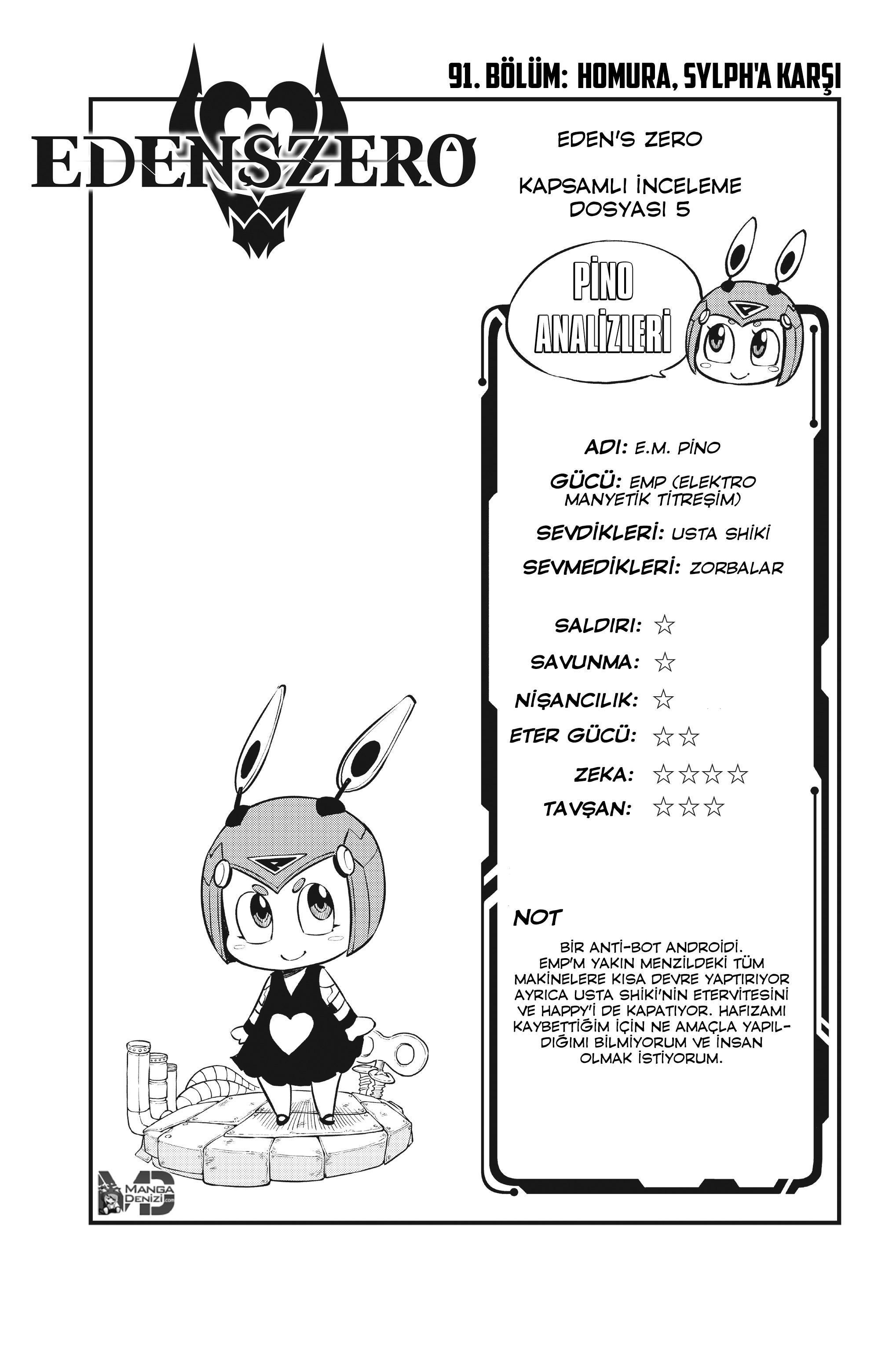 Eden's Zero mangasının 091 bölümünün 2. sayfasını okuyorsunuz.
