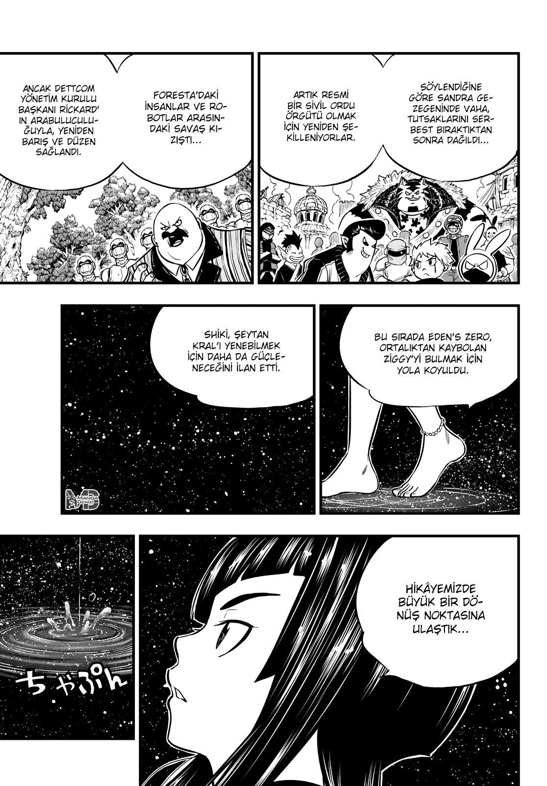 Eden's Zero mangasının 169 bölümünün 20. sayfasını okuyorsunuz.