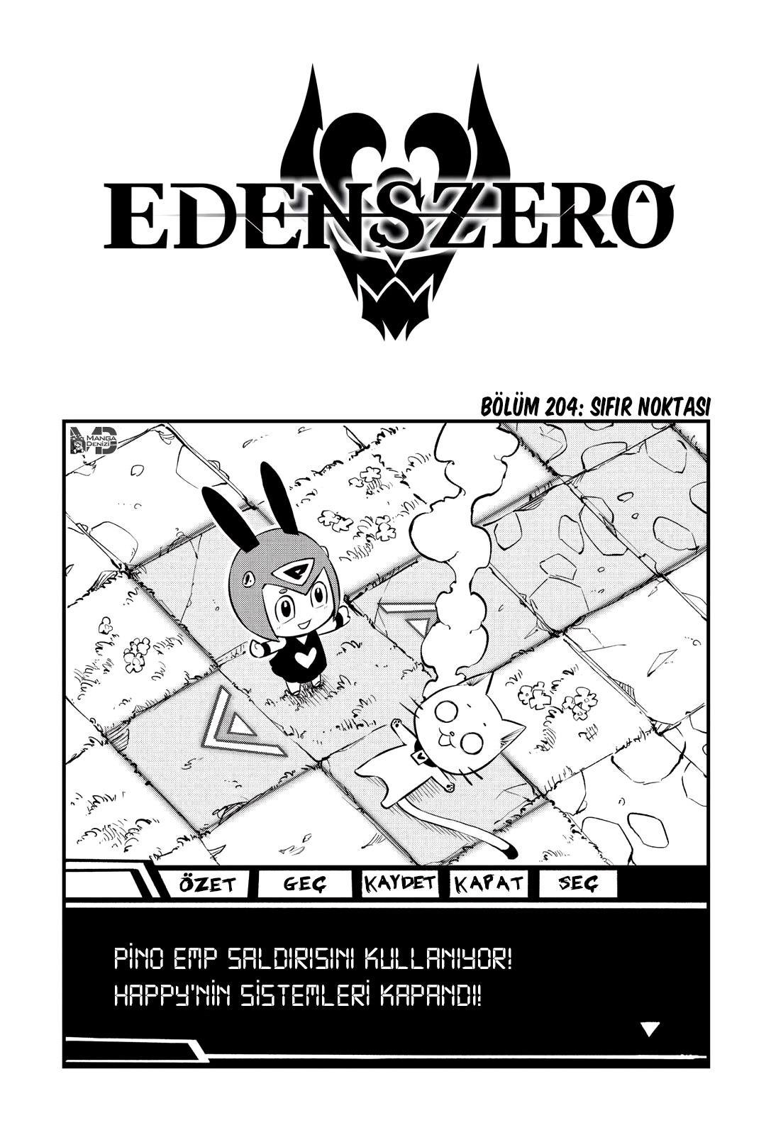 Eden's Zero mangasının 204 bölümünün 2. sayfasını okuyorsunuz.