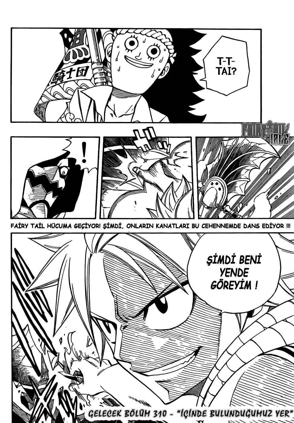 Fairy Tail mangasının 309 bölümünün 21. sayfasını okuyorsunuz.