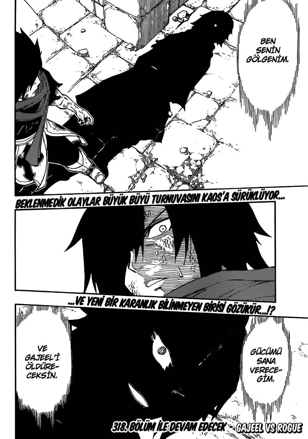 Fairy Tail mangasının 317 bölümünün 22. sayfasını okuyorsunuz.