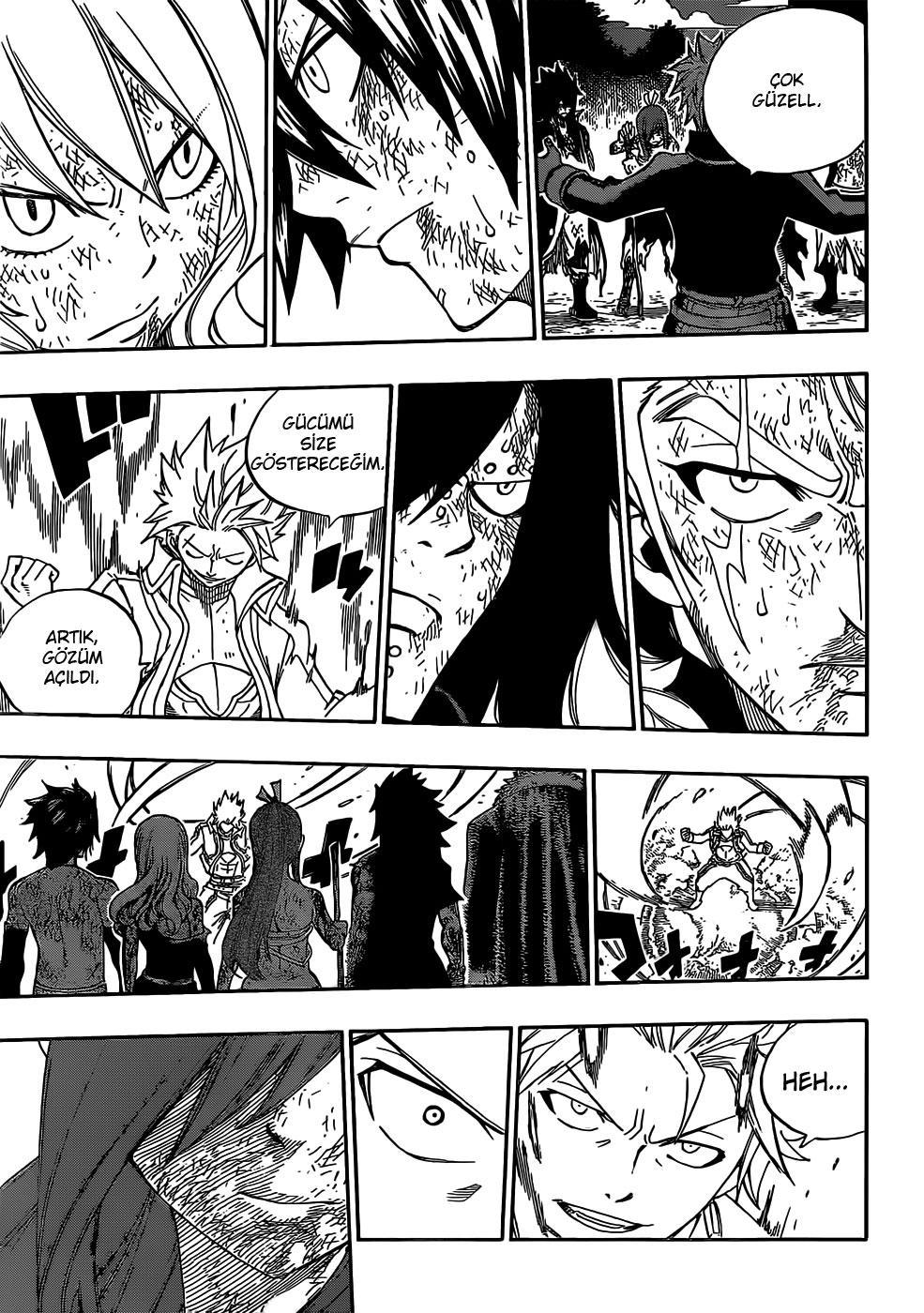 Fairy Tail mangasının 322 bölümünün 18. sayfasını okuyorsunuz.