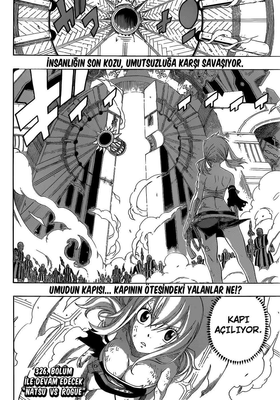 Fairy Tail mangasının 325 bölümünün 20. sayfasını okuyorsunuz.