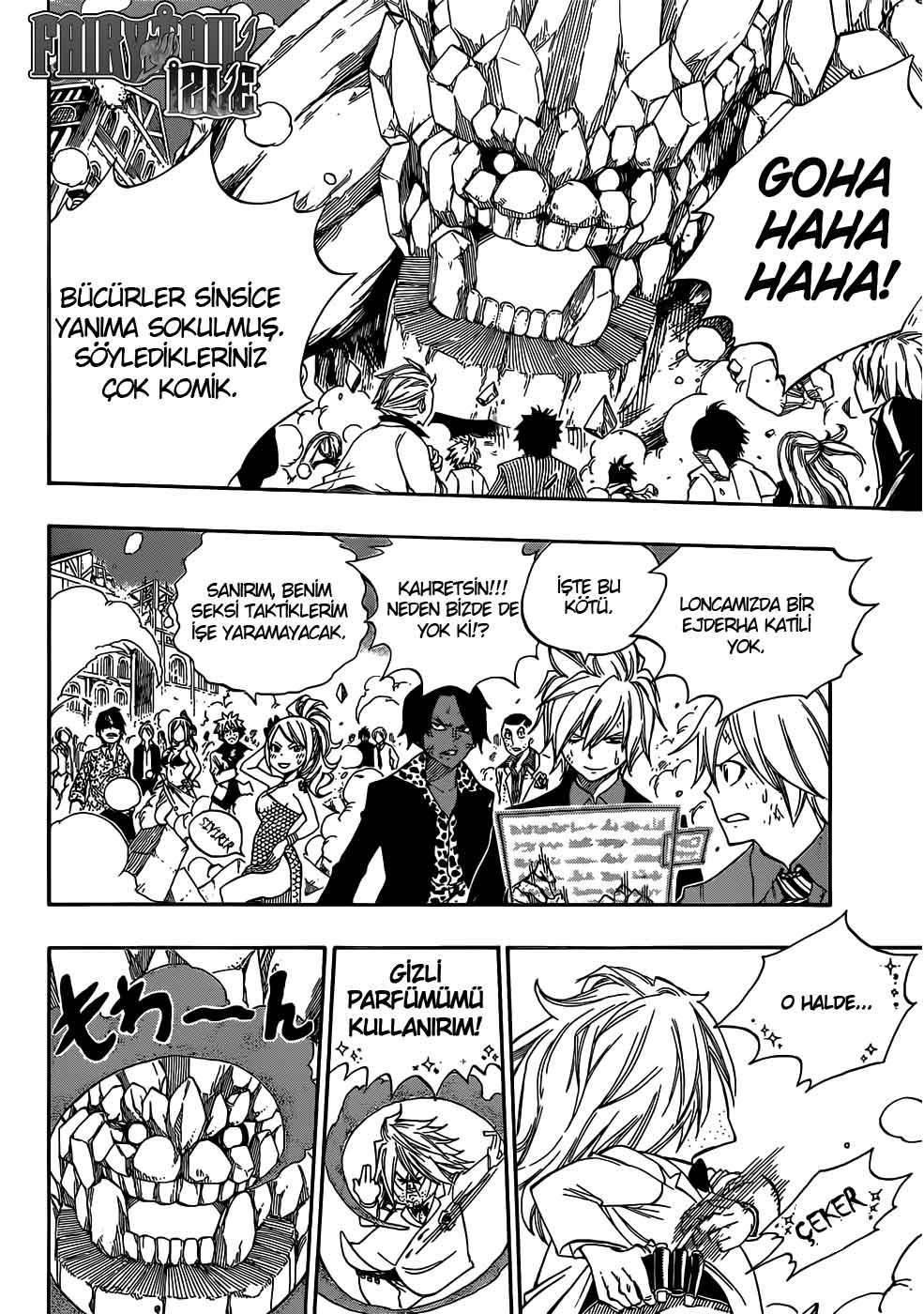 Fairy Tail mangasının 330 bölümünün 9. sayfasını okuyorsunuz.