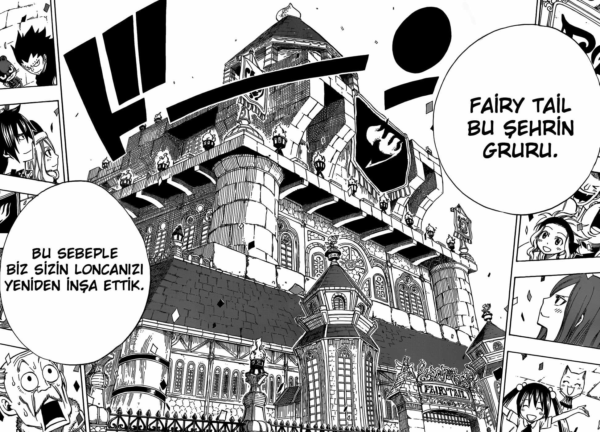 Fairy Tail mangasının 340 bölümünün 8. sayfasını okuyorsunuz.