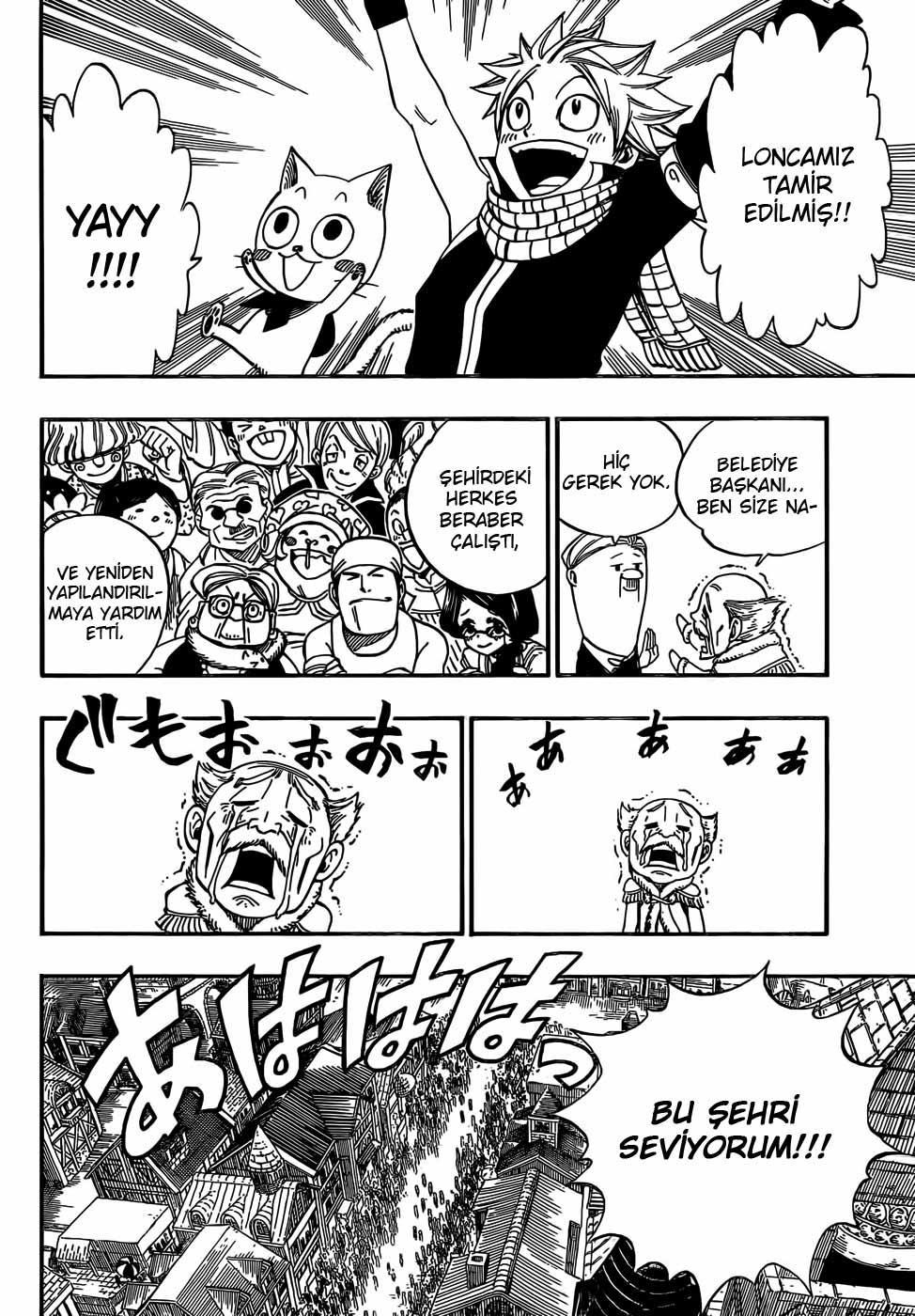 Fairy Tail mangasının 340 bölümünün 9. sayfasını okuyorsunuz.