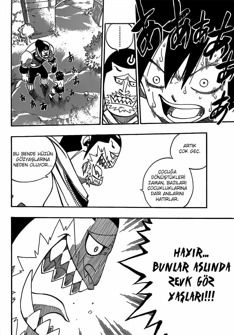 Fairy Tail mangasının 348 bölümünün 15. sayfasını okuyorsunuz.