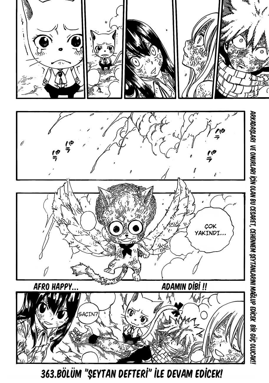 Fairy Tail mangasının 362 bölümünün 20. sayfasını okuyorsunuz.