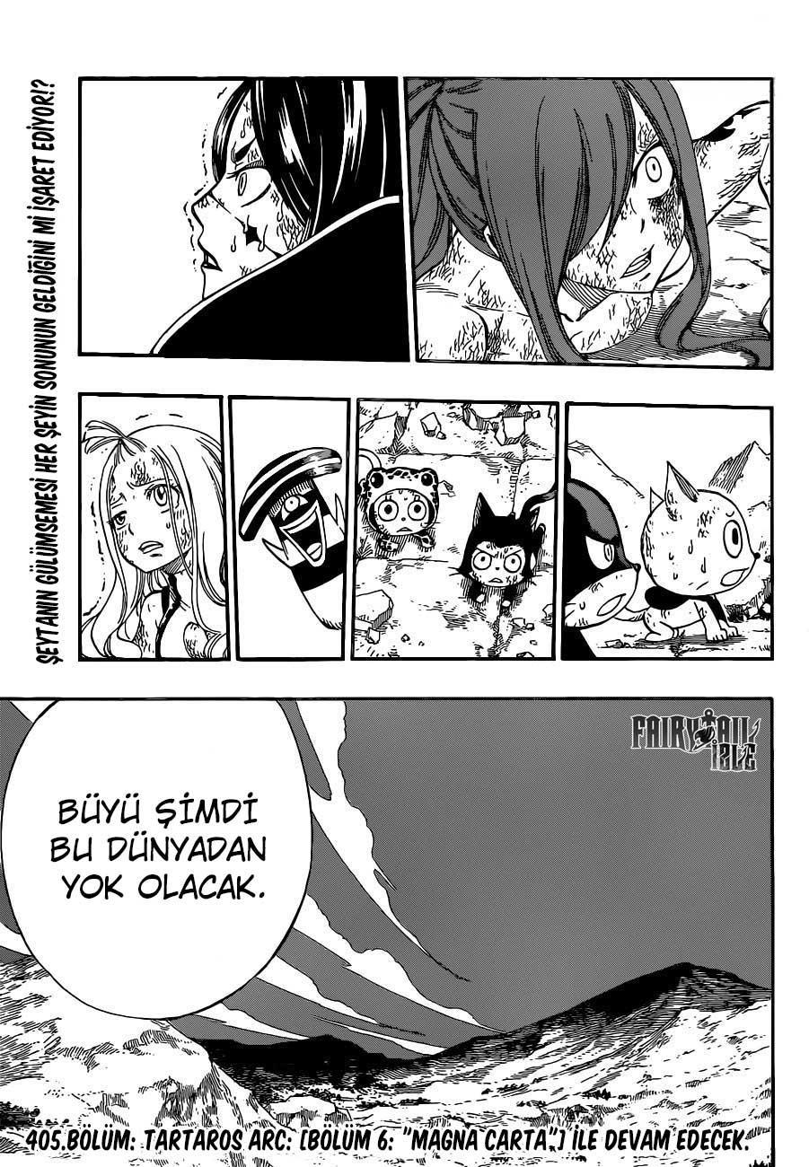 Fairy Tail mangasının 404 bölümünün 19. sayfasını okuyorsunuz.