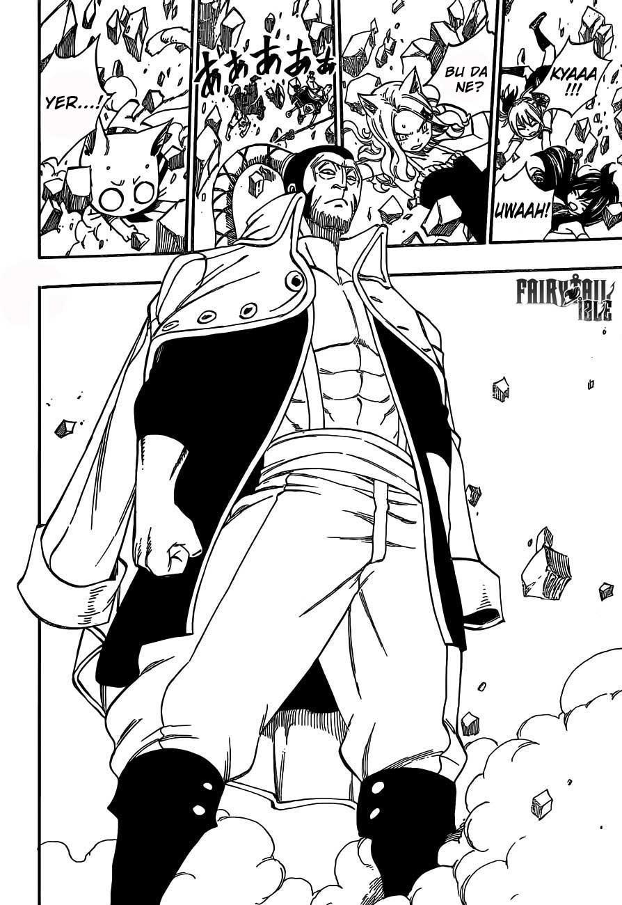 Fairy Tail mangasının 422 bölümünün 18. sayfasını okuyorsunuz.