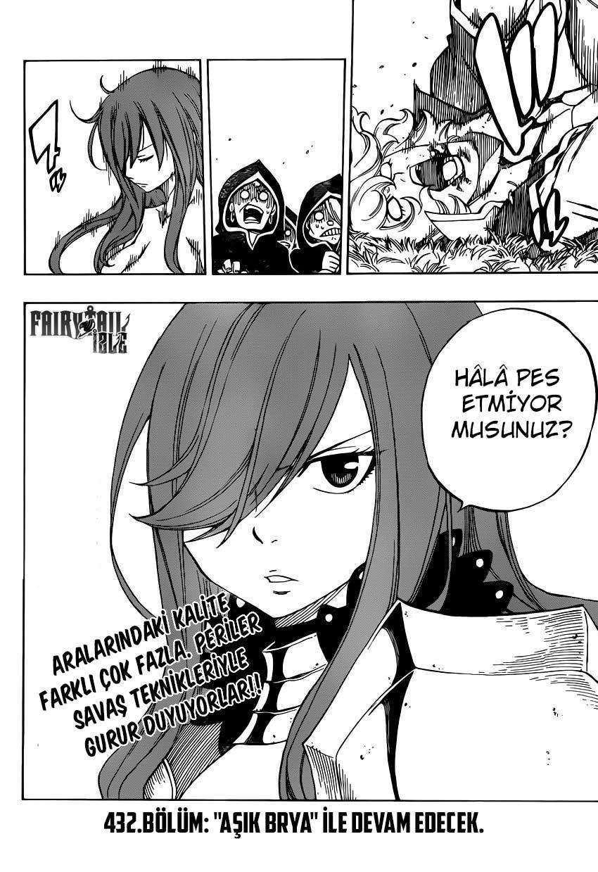 Fairy Tail mangasının 431 bölümünün 20. sayfasını okuyorsunuz.