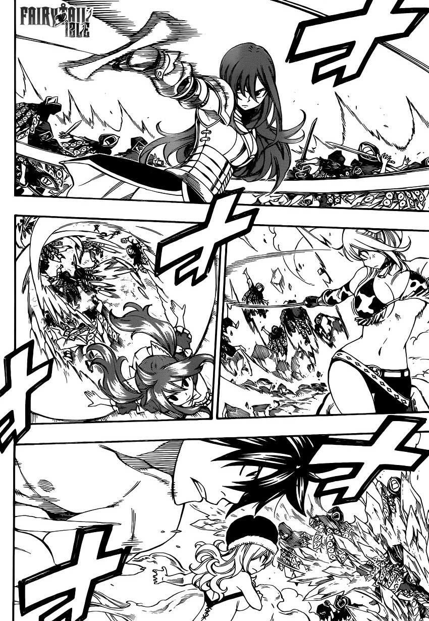 Fairy Tail mangasının 432 bölümünün 19. sayfasını okuyorsunuz.