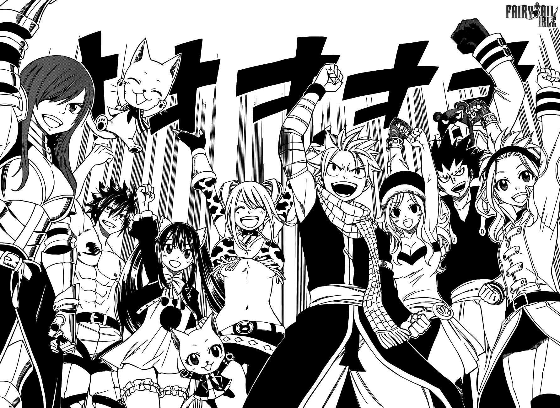 Fairy Tail mangasının 435 bölümünün 16. sayfasını okuyorsunuz.