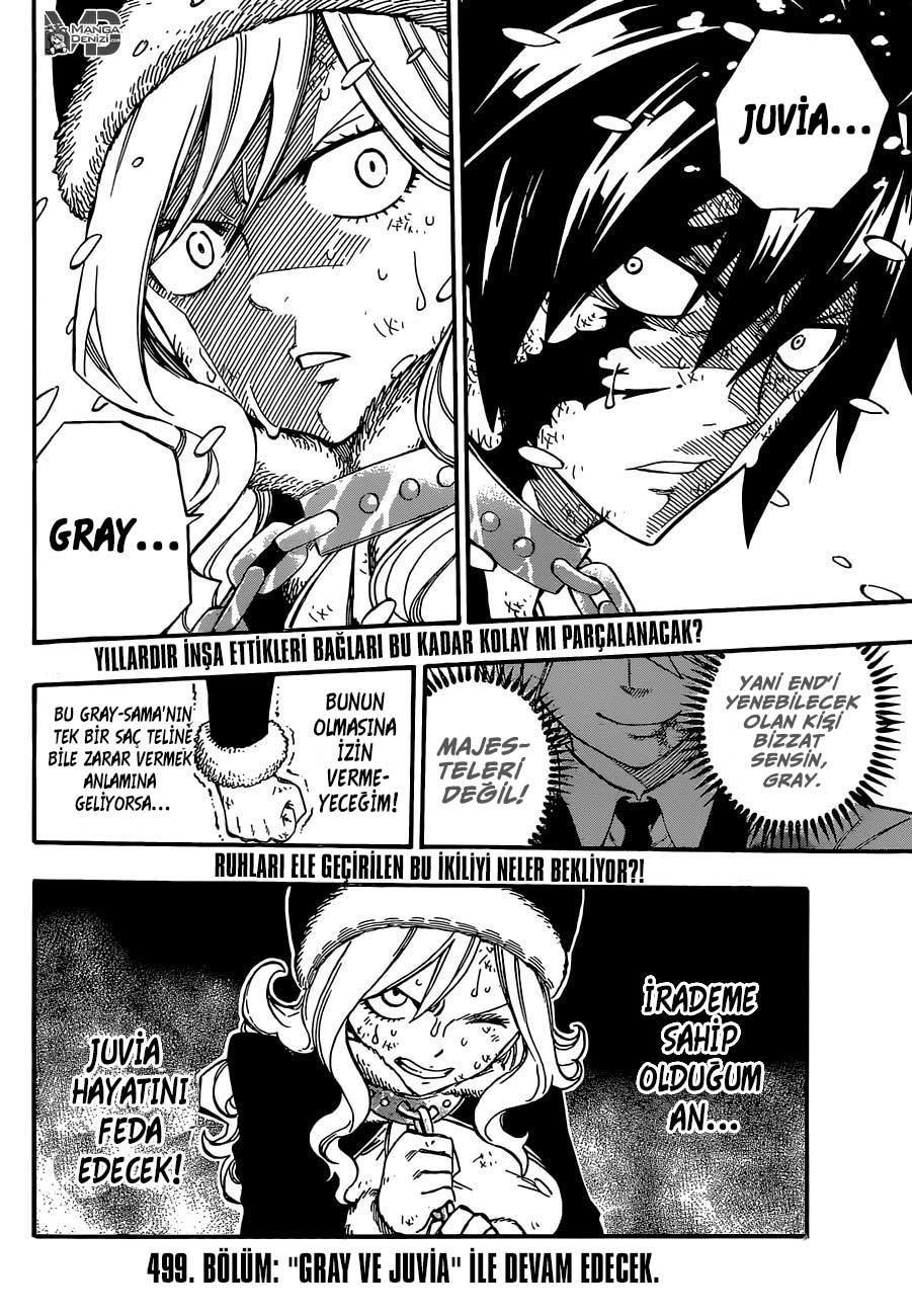 Fairy Tail mangasının 498 bölümünün 20. sayfasını okuyorsunuz.