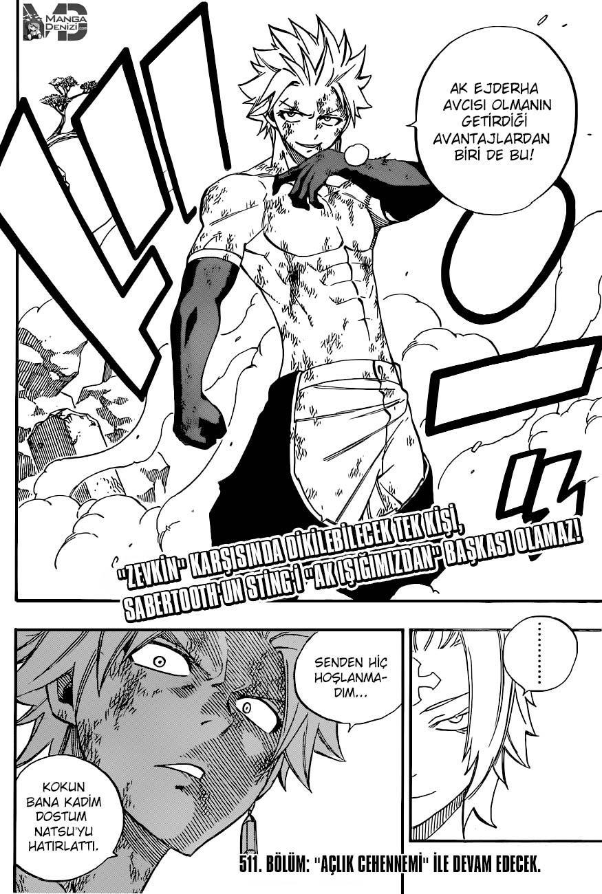 Fairy Tail mangasının 510 bölümünün 20. sayfasını okuyorsunuz.