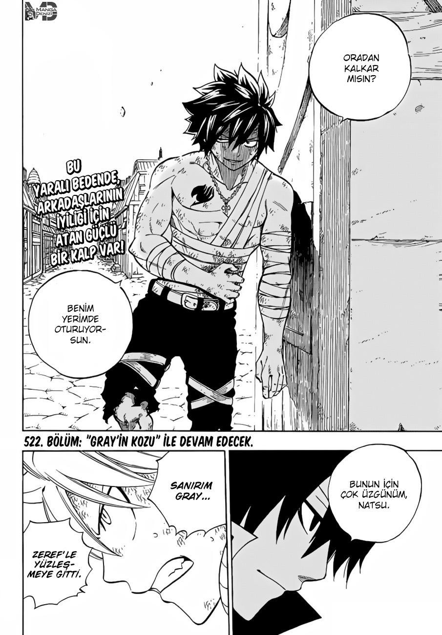 Fairy Tail mangasının 521 bölümünün 20. sayfasını okuyorsunuz.