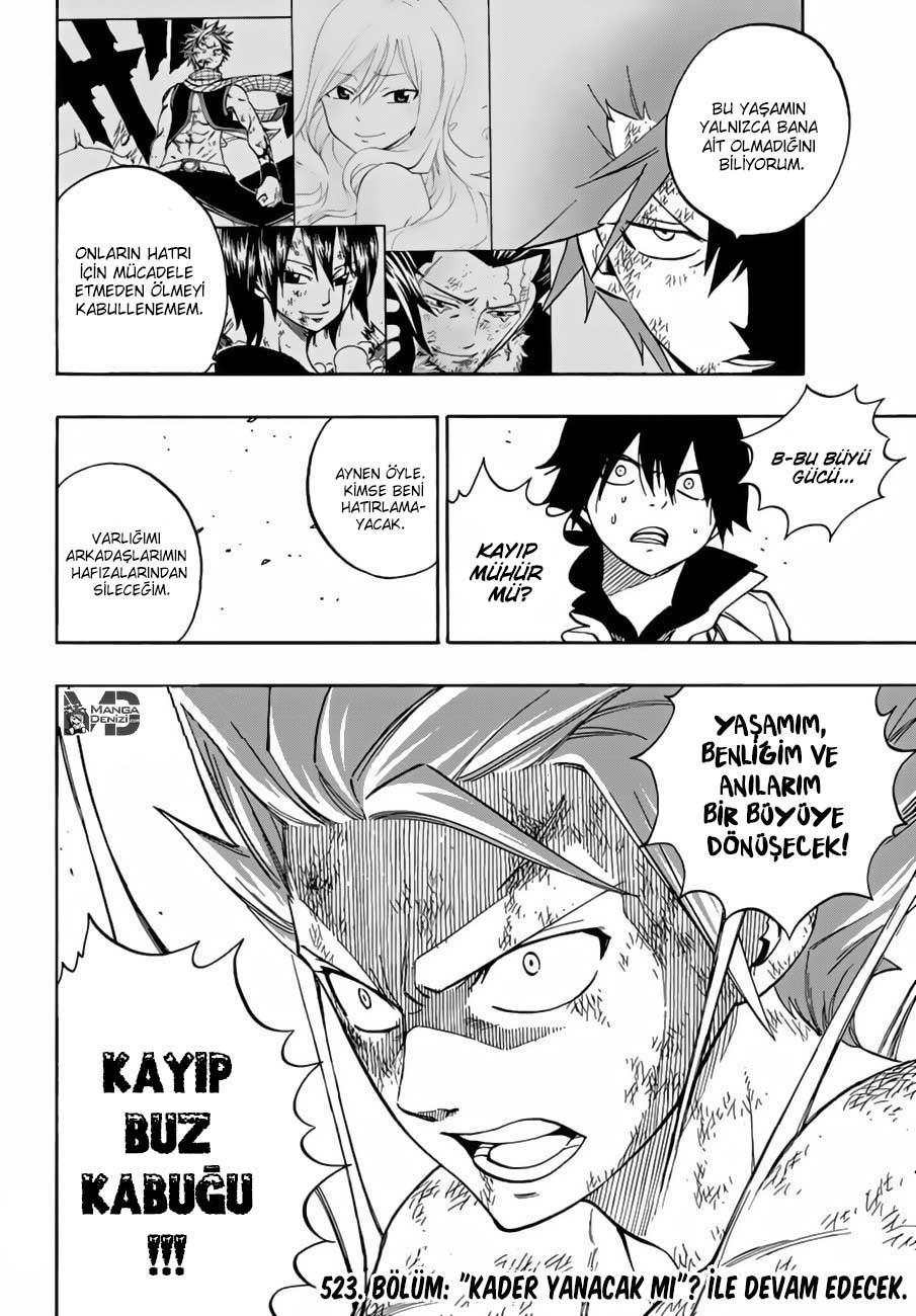 Fairy Tail mangasının 522 bölümünün 22. sayfasını okuyorsunuz.