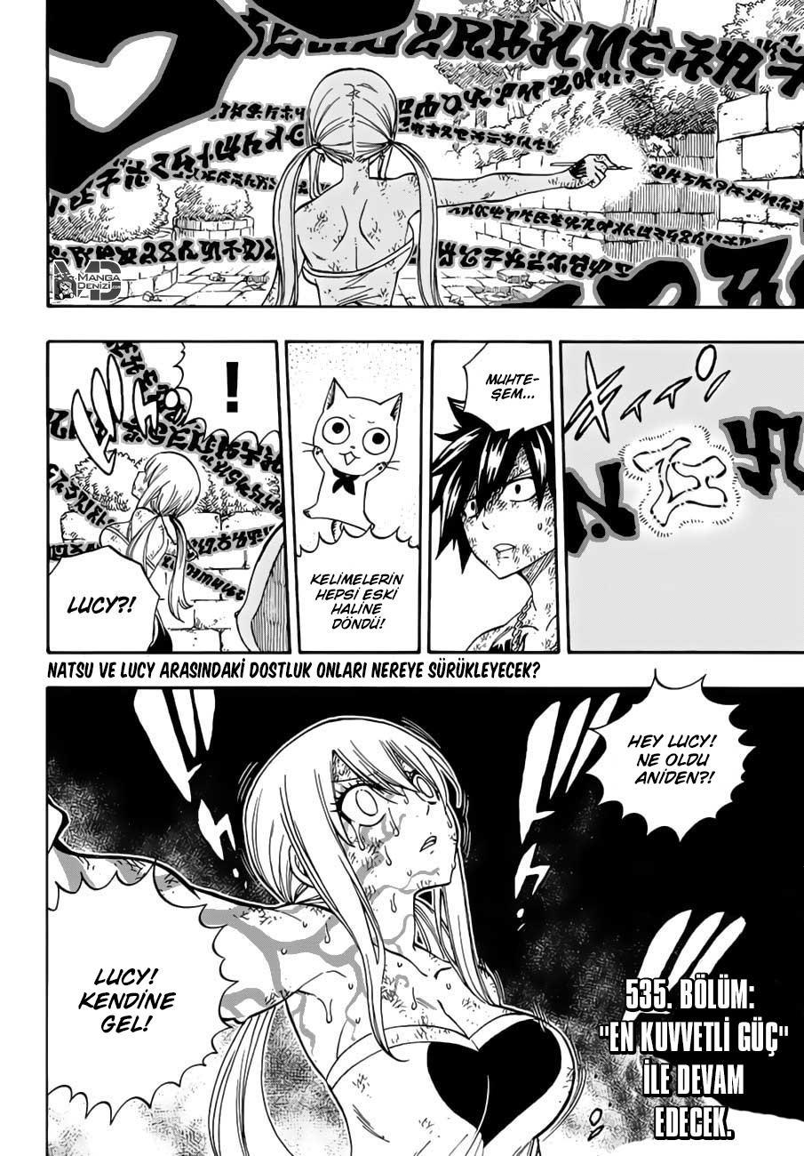 Fairy Tail mangasının 534 bölümünün 20. sayfasını okuyorsunuz.