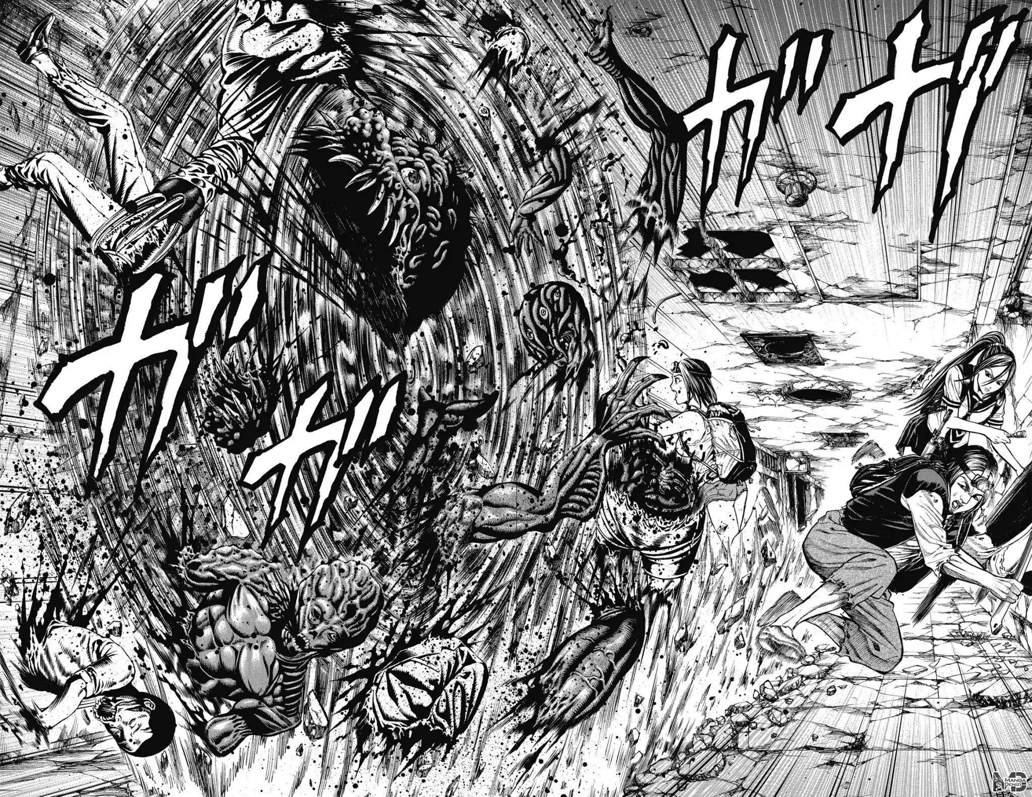 Hakaijuu mangasının 56 bölümünün 31. sayfasını okuyorsunuz.