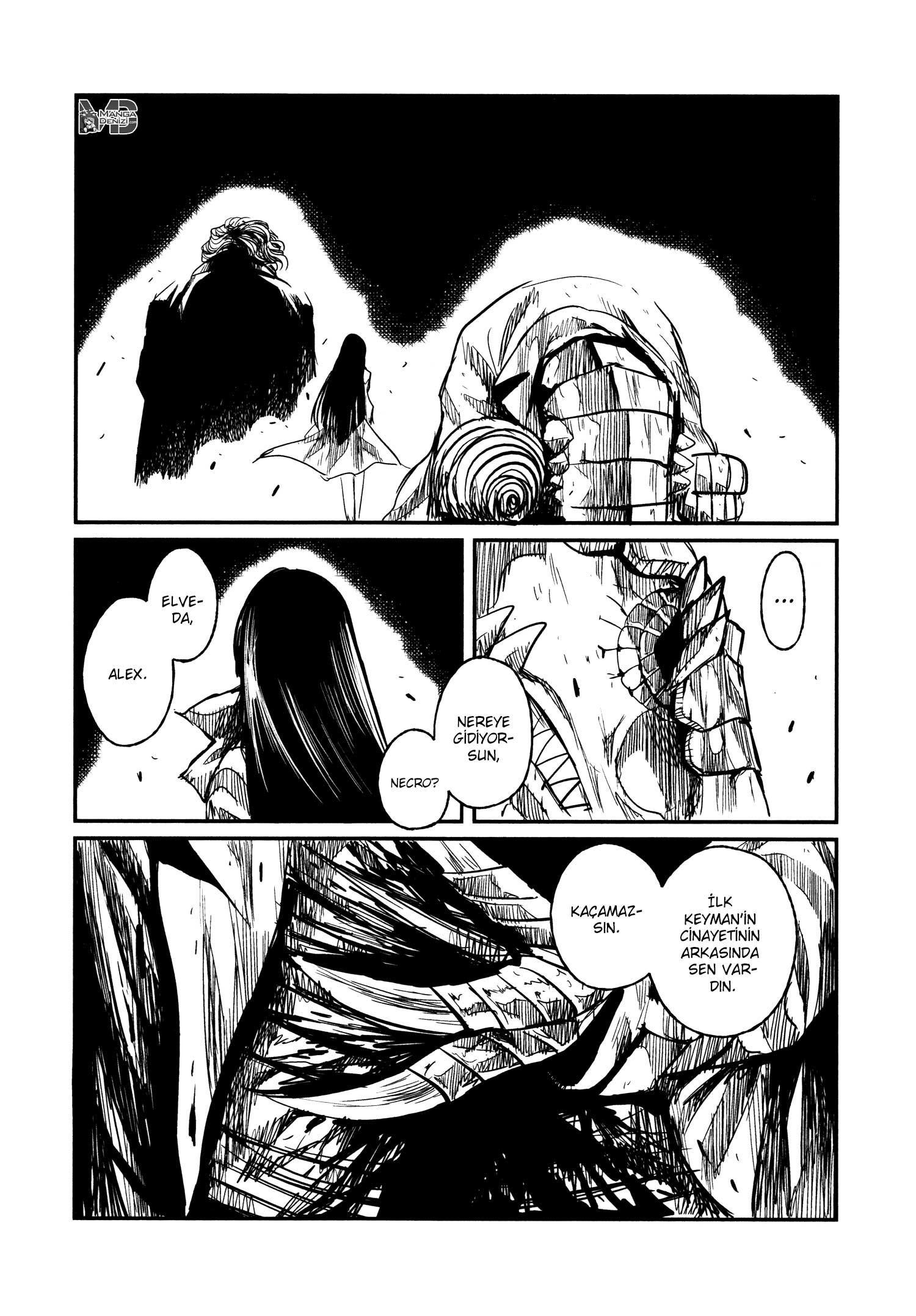 Keyman: The Hand of Judgement mangasının 25 bölümünün 28. sayfasını okuyorsunuz.