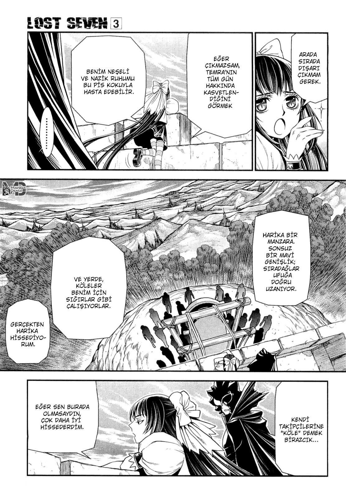 Lost Seven mangasının 11 bölümünün 21. sayfasını okuyorsunuz.