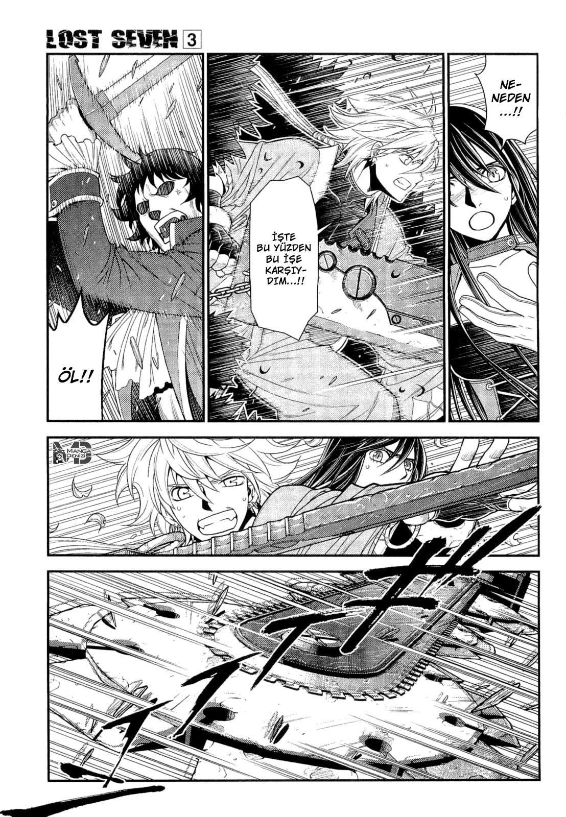 Lost Seven mangasının 11 bölümünün 29. sayfasını okuyorsunuz.