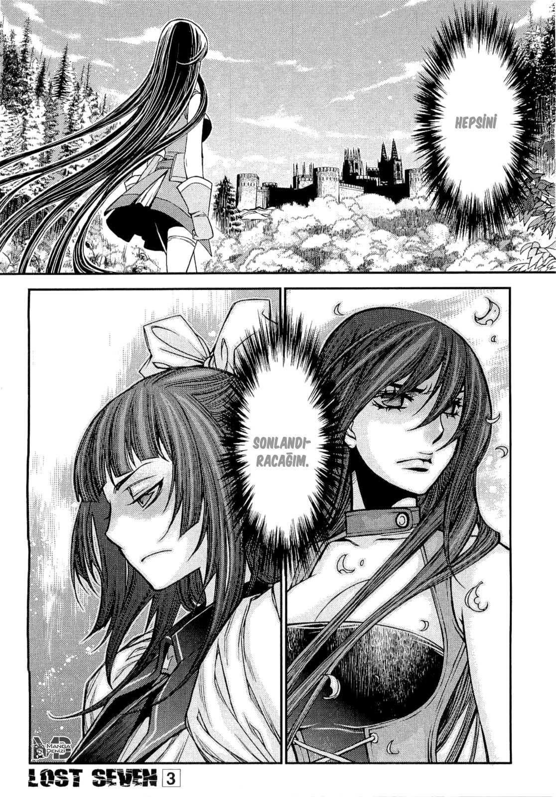 Lost Seven mangasının 15 bölümünün 38. sayfasını okuyorsunuz.
