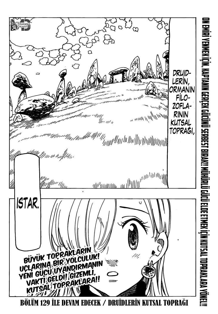 Nanatsu no Taizai mangasının 128 bölümünün 24. sayfasını okuyorsunuz.